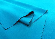 dehnbare 87% Nylonmaschenware-elastisches einfaches Türkis-Blau der verzerrungs-290GSM