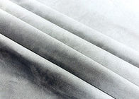Chemiefasergewebe-Polyester-Veloursleder-Gewebe 100% für Möbel-Licht-Stein graues 290GSM