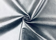 Polyester-strickendes Gewebe 100% mit dem Bronzieren für Sofa-Kissen-Schwarz-Farbe