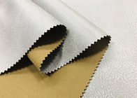 Ledernes Effekt-Polyester-Filz-Gewebe-Grau 100% für Polsterung projektiert Kissen