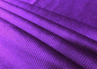 dehnbares purpurrotes Gewebe des Kordsamt-200GSM für Polyester der Hosen-Zusatz-94%