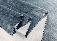 Samt-Gewebe kationisches Ducth des Polyester-200GSM für Sofa Grey Twill Color