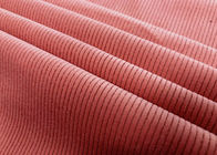 Kordsamt-Gewebe-Kissen 100% des Polyester-180GSM, die rote Lachsfarbe machen