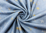 230GSM, das Polyester-Kordsamt-Gewebe/Stern-blaues Kordsamt-Gewebe bronziert