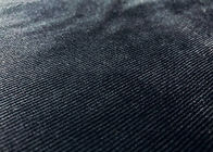 Gebranntes heraus super weiches Polyester 100% der Samt-Kordsamt-Gewebe-Schwarz-Farbe240gsm