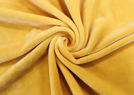 Dunkler gelber Polyester Microfiber-Samt des Samt-Gewebe-Material-280GSM 92%