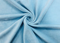 Gewebe des Plüsch-340GSM für Plüschtiere 92 Prozent-Polyester-Baby-Blau