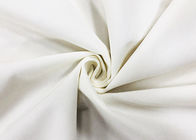 weiches Polyester 100% gebürstetes Gewebe 240GSM für die Zusatz-Kleidung weiß