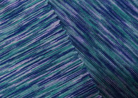 240GSM 92 Prozent Polyester-8 Prozent Spandex-Einschlagfaden, der blaues Grün strickt