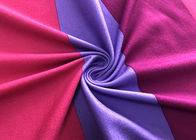 Polyester-Druckgewebe 170GSM dehnbares 92% für Sportkleidungs-Rosa-Purpur