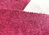 Schleife Gagt bürstete Knit-Gewebe für Polyester 100% des Pullover Hoodie-Rosa-300GSM
