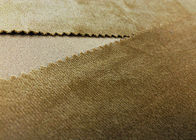 weiches olivgrünes gelbes Material-Polyester 100% des Samt-240GSM für Hauptgewebe