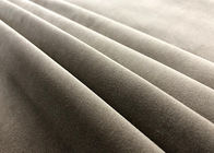 Polyester-Gewebe-Verzerrung des weichen Samt-280GSM Mikro-, diekakifarbige 160cm Breite strickt