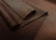 Polyester-strickende Gewebe-Elastizität 200GSM 85% für Unterwäsche elegantes Brown