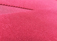gebürstetes Knit-Gewebe 240GSM 100% Nylon für das Spielzeug, das wütendere rote Farbe macht