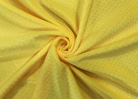 Muster-Mikrosamt-Gewebe des Weiche-210GSM Polyester 100% prägeartiges für Hauptgewebe - Gelb