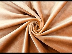 240GSM Weiches Olivengelbes Samtmaterial 100% Polyester für Heimtextilien