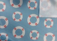 85% Polyester-Digital-Druckgewebe für Badeanzug-Himmel-Blau-Schwimmen-Ring 200GSM