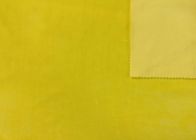 Samt-Gewebe Microfiber weiches 92% Polyester 300GSM elastisches für Spielwaren, Zusatz-Mango-Gelb