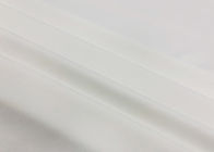 Polyester-strickende Gewebe-Elastizität 170GSM 84% für Badeanzug-Weiß