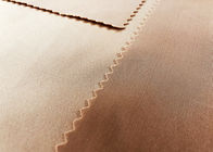 Polyester-Stricken der dehnbaren Unterwäsche-200GSM materielles dunkles der Beige-85%