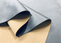 Polyester-Polsterungs-Gewebe 100%, das mit dem Bronzieren von Holzkohlen-Farbe strickt