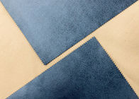 Faux-ledernes Sofa-Kissen-Material 100 Prozent Polyester-strickende Schwarz-