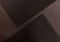 Das Druckkordsamt-Gewebe, das für Kleidung modern ist, Pillows dunkelbraunes 235GSM