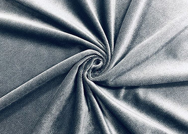 Samt-Gewebe kationisches Ducth des Polyester-200GSM für Sofa Grey Twill Color