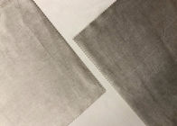 Polyester-Gewebe-Verzerrung des weichen Samt-280GSM Mikro-, diekakifarbige 160cm Breite strickt